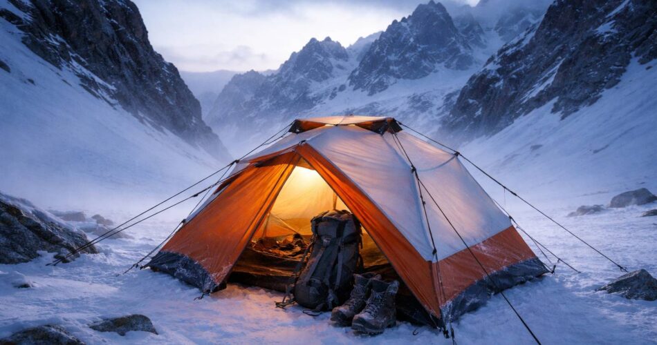 Cómo elegir una tienda de campaña para alta montaña: columna de agua, varillas y ventilación real