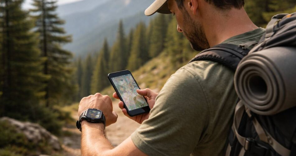 Relojes y móviles en ruta: cómo ahorrar batería de verdad con GPS, mapas offline y modo avión inteligente