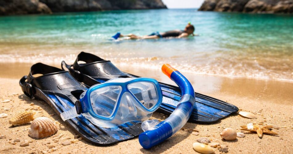 Snorkel para principiantes: cómo elegir máscara, tubo y aletas (y evitar que se empañe)